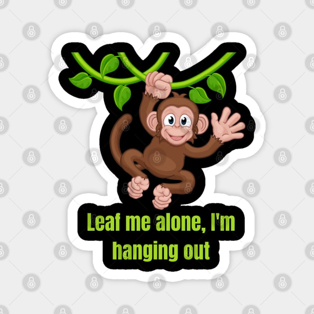 Funny Funky Monkey Magnet by Bennybest