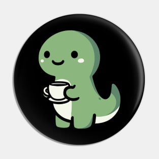 Tea-rex Pin