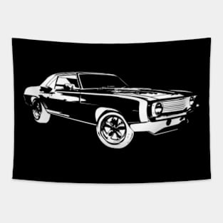 Fastback Mustang Tapestry