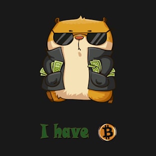 Hamster and Bitcoin T-Shirt