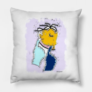 ASL Deaf Modern Art Pillow