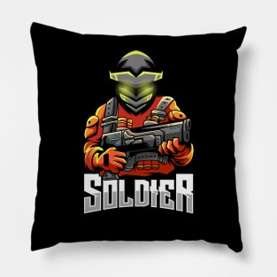 Soldier Mascot Pillow