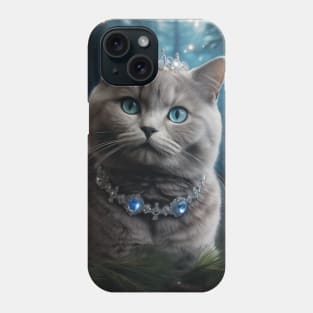 Enchanted Princess British Blue Phone Case