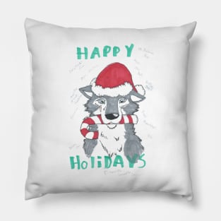 Happy Holidays Pillow