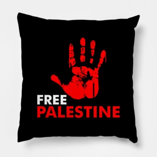 Free Palestine - Stop Massacre In Palestine And Stop Killing Pillow