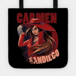 Carmen Sandiego Red Tote