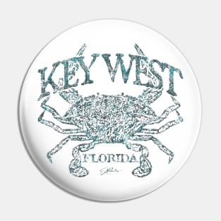 Key West, FL, Blue Crab Pin