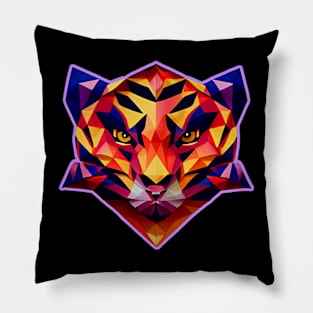 Bengal Tiger Mandala Pillow