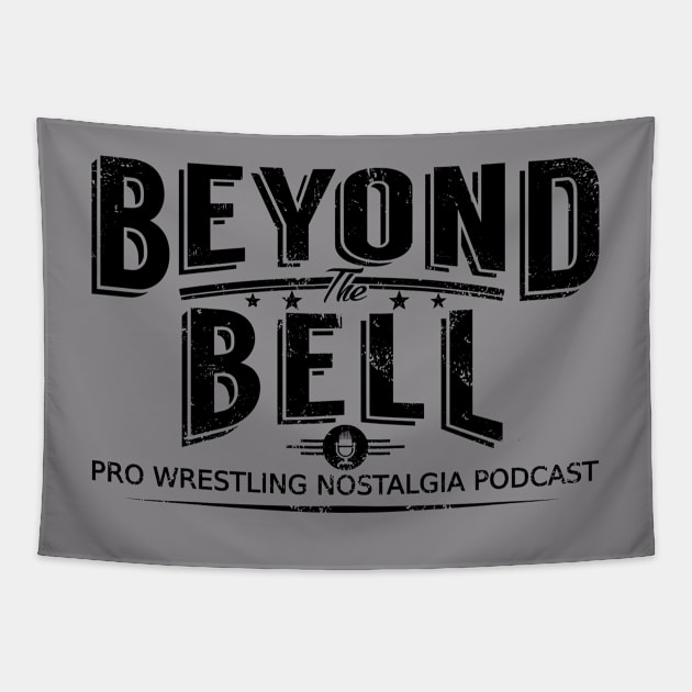 Beyond The Bell Official Black Logo Tapestry by BTBcast