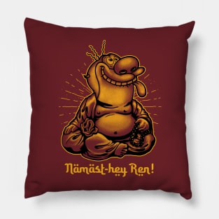 NAMAST-HEY REN and STIMPY Pillow