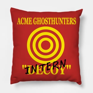 Ghost Hunter Intern Pillow