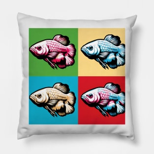 Albino Corydoras - Cool Tropical Fish Pillow