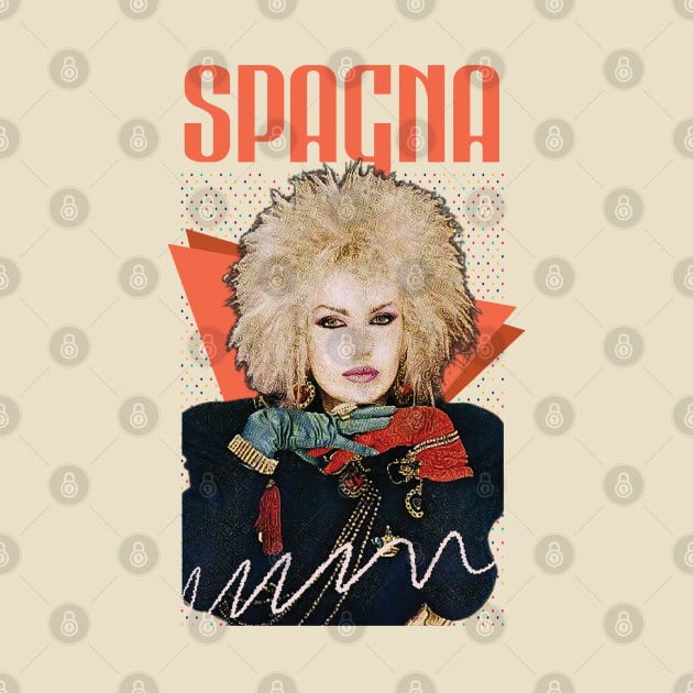 Spagna--80s Retro Fan Art Design by Trendsdk