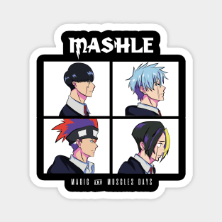 MASHLE: MAGIC AND MUSCLES DAYS Magnet