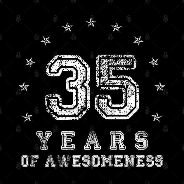 Vintage 35 years of awesomeness by opippi