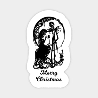 Skellington Christmas Magnet