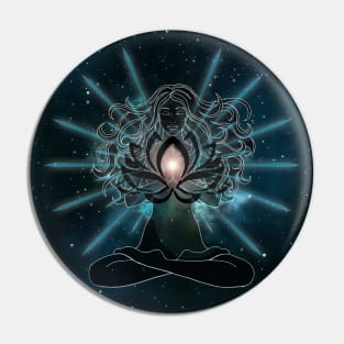 Emanate love Stars Chakra Pin