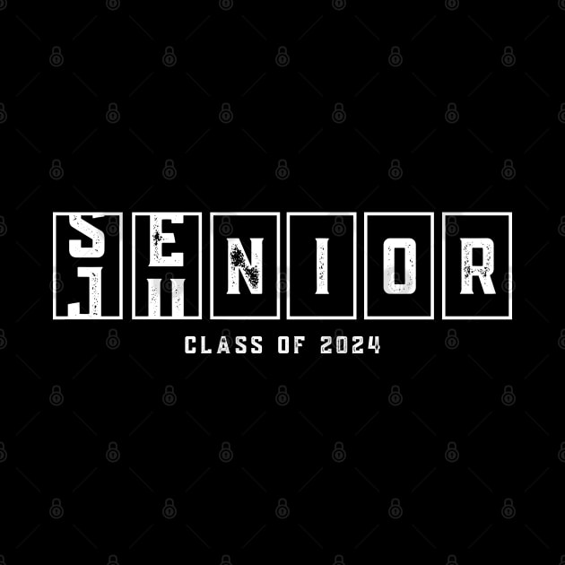 Class of 2024 Senior Gifts Funny Seniors 2024 by KsuAnn