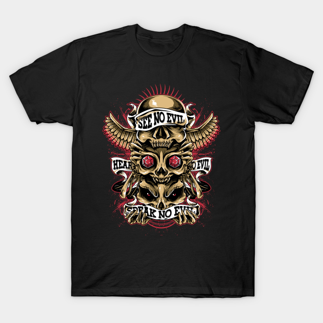 Discover skulls totem - Skull And Bones - T-Shirt