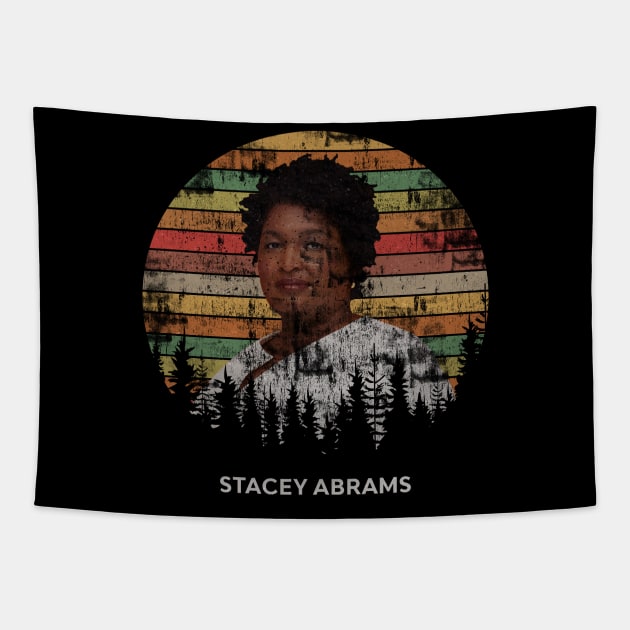vintage stacey abrams Tapestry by neira