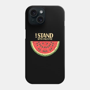 I stand with palestine Phone Case