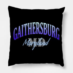 City Pride: Gaithersburg, Maryland Pillow