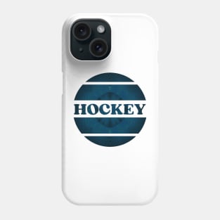 Hockey in turquoise Phone Case