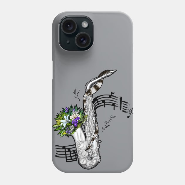 Jazz, Flora and Snake Phone Case by Shadowsantos