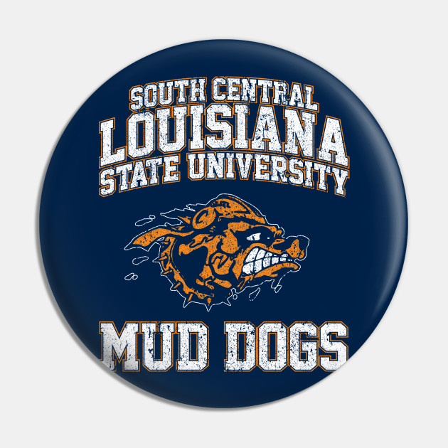 huckblade South Central Louisiana State University Mud Dogs Football (Variant) Long Sleeve T-Shirt