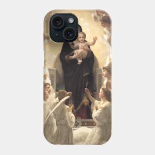 Regina Angelorum by Bouguereau Phone Case