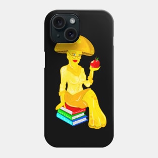 Golden Teacher Mushroom, Goldie Phone Case