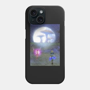 Mushroom on the moon Phone Case