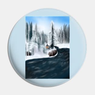 snow fall Pin