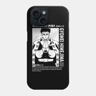 White himejima character dm Phone Case