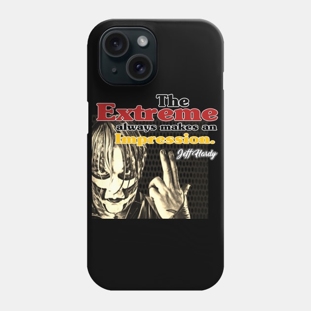 Jeff Hardy Phone Case by Light Up Glow 