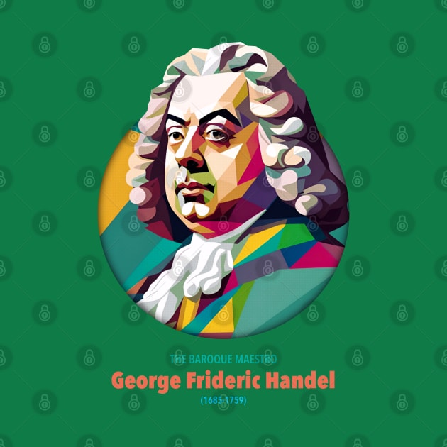 George Frideric Handel in WPAP by BAJAJU