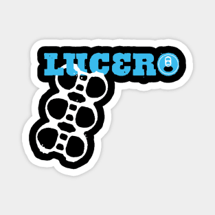 Lucero Band Logo Blue Can Magnet