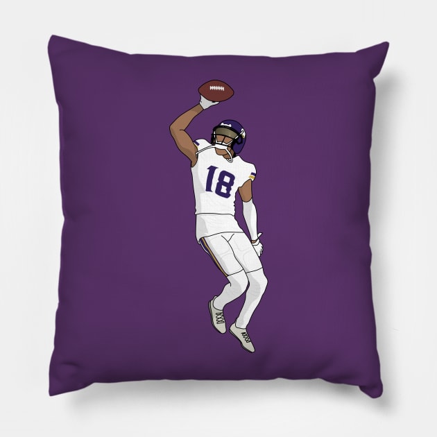 the number 18 catch Pillow by rsclvisual