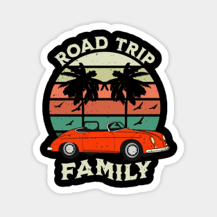 Family Road Trip Vacay Mode Magnet