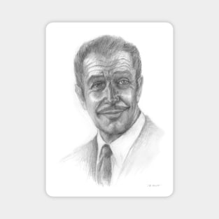 Vincent Price Horror Portrait Magnet