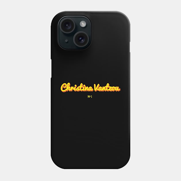 Christina Vantzou Phone Case by AvoriseStudio