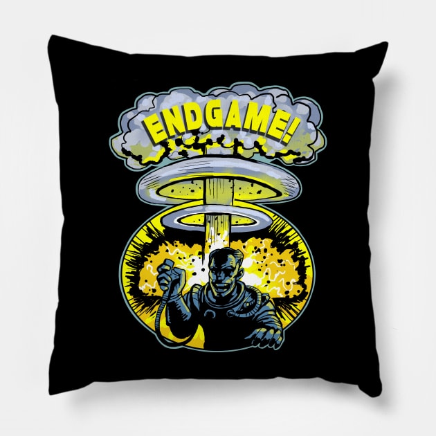 Nuclear explosion - Endgame Pillow by Cohort shirts