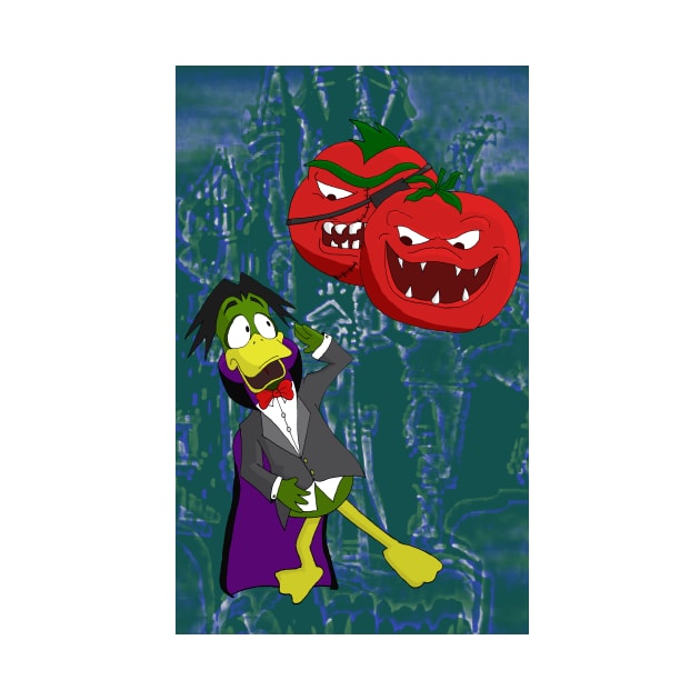 Duckula Killer Tomatoes by Uglyfacestories