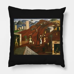 hill 1933 - Candido Portinari Pillow