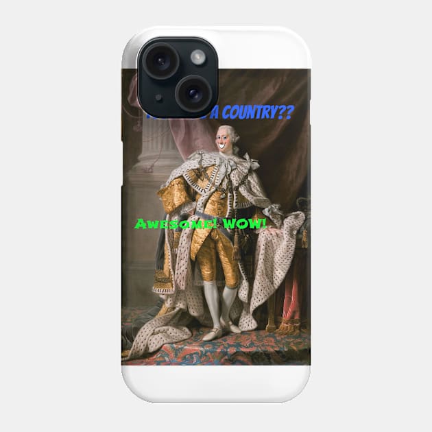 Hamilton: Awesome! Wow! Phone Case by Dirpytheswag