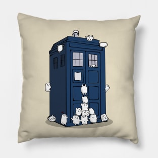 The Adipose Have the Phone Box Pillow