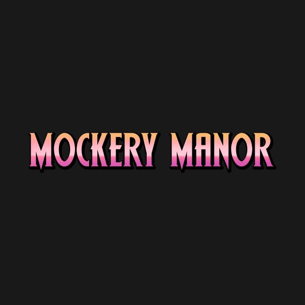 Mockery Manor Logo by Long Cat Media