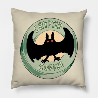 Cryptid Coffee logo Pillow