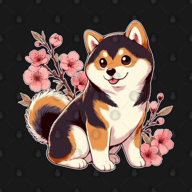 sakura shiba by hunnydoll