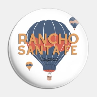 Rancho Santa Fe California Design Pin